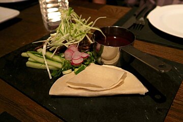 duck pancakes