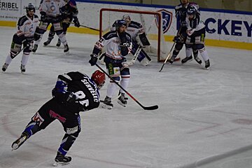 an ice hockey match