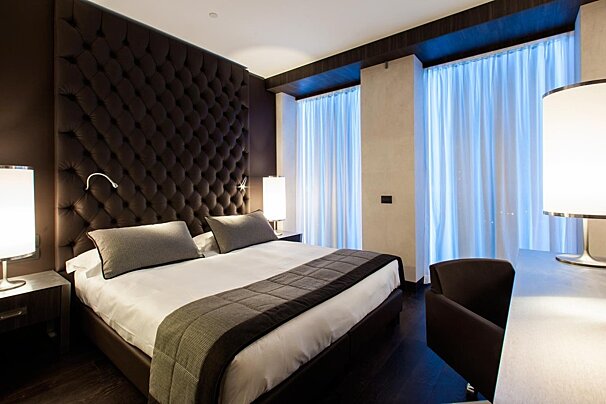 LaGare Hotel Milano Centrale Hotel, Milan - Centre double bedroom