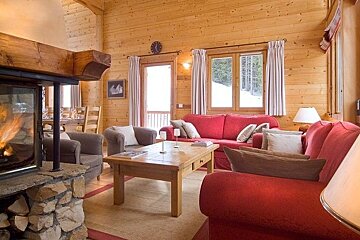 Le Torrent Chalet, La Tania lounge