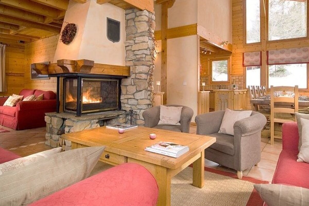 Le Torrent Chalet, La Tania lounge