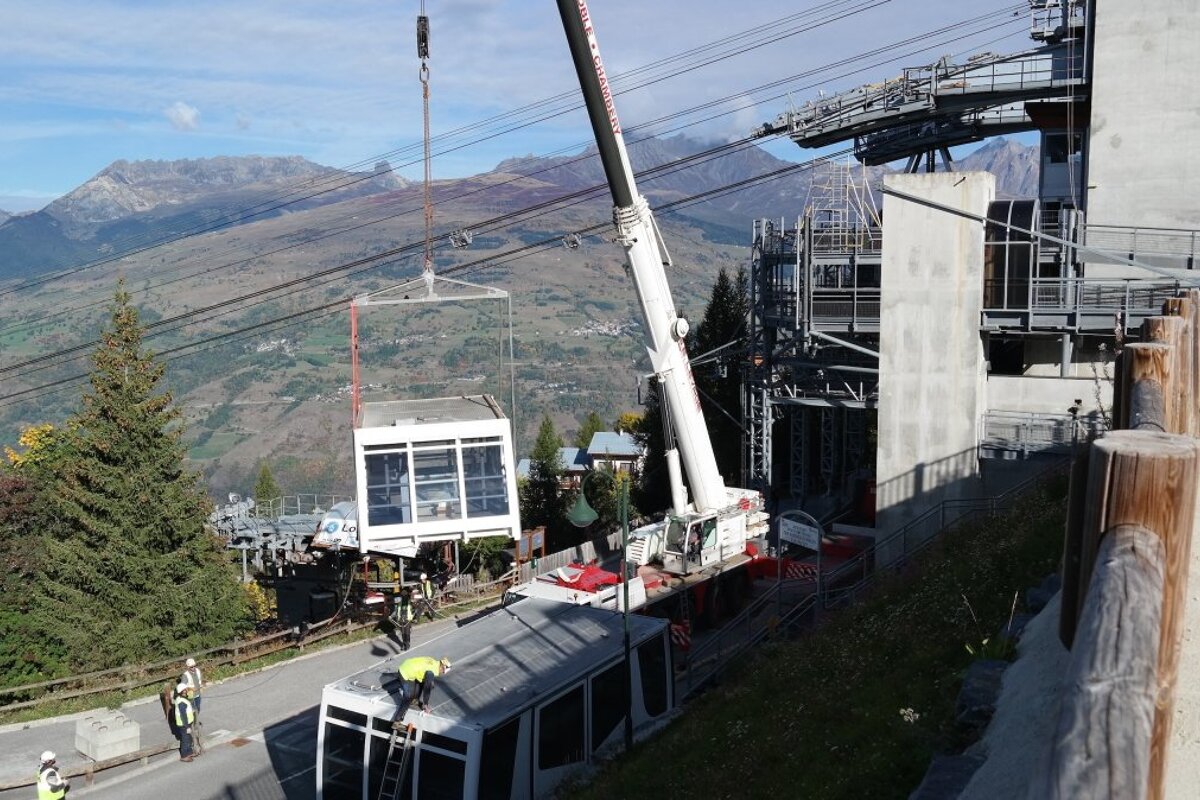 the vanoise express after repairs