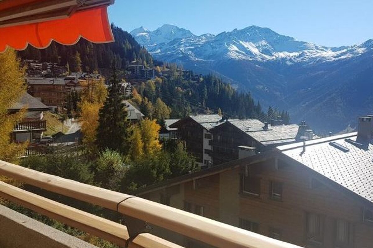 Serac 33 Apartment, Verbier - Centre balcony