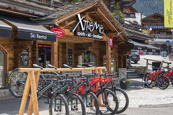 Xtreme Sports Mountain Bike Hire, Verbier - Centre exterior