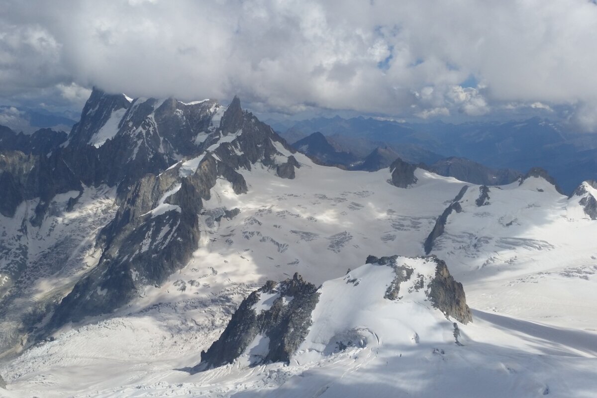 mountains in chamonix
