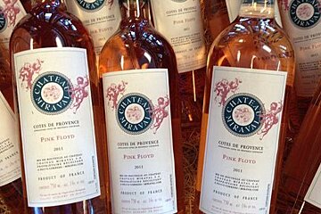 Rose wine by Chateau Miraval