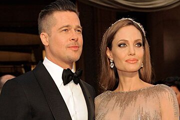 The happy couple at the Oscars in March this year