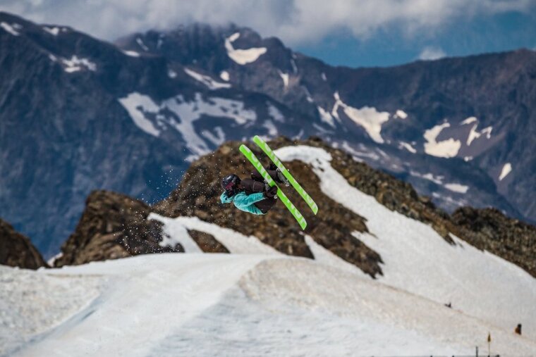 Cooling down in 2 Alpes summer 2019