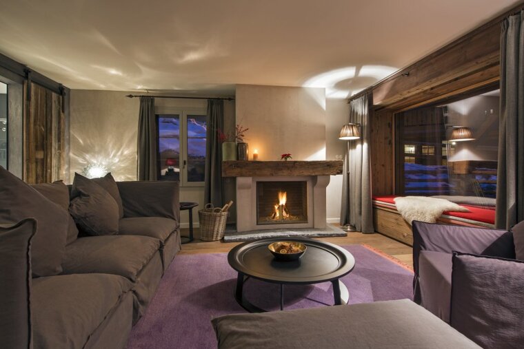 a picture of a hotel suite at Cordee des Alpes Hotel, Verbier