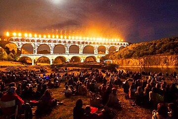 Feux Romains, Pont du Gard