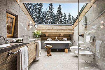 Place Blanche 2 Chalet, Verbier - Centre bathroom