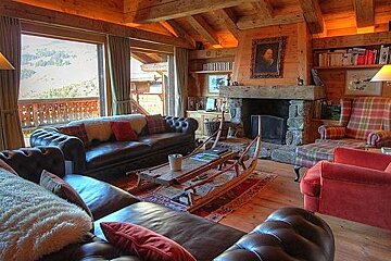Baribal Chalet, Verbier lounge