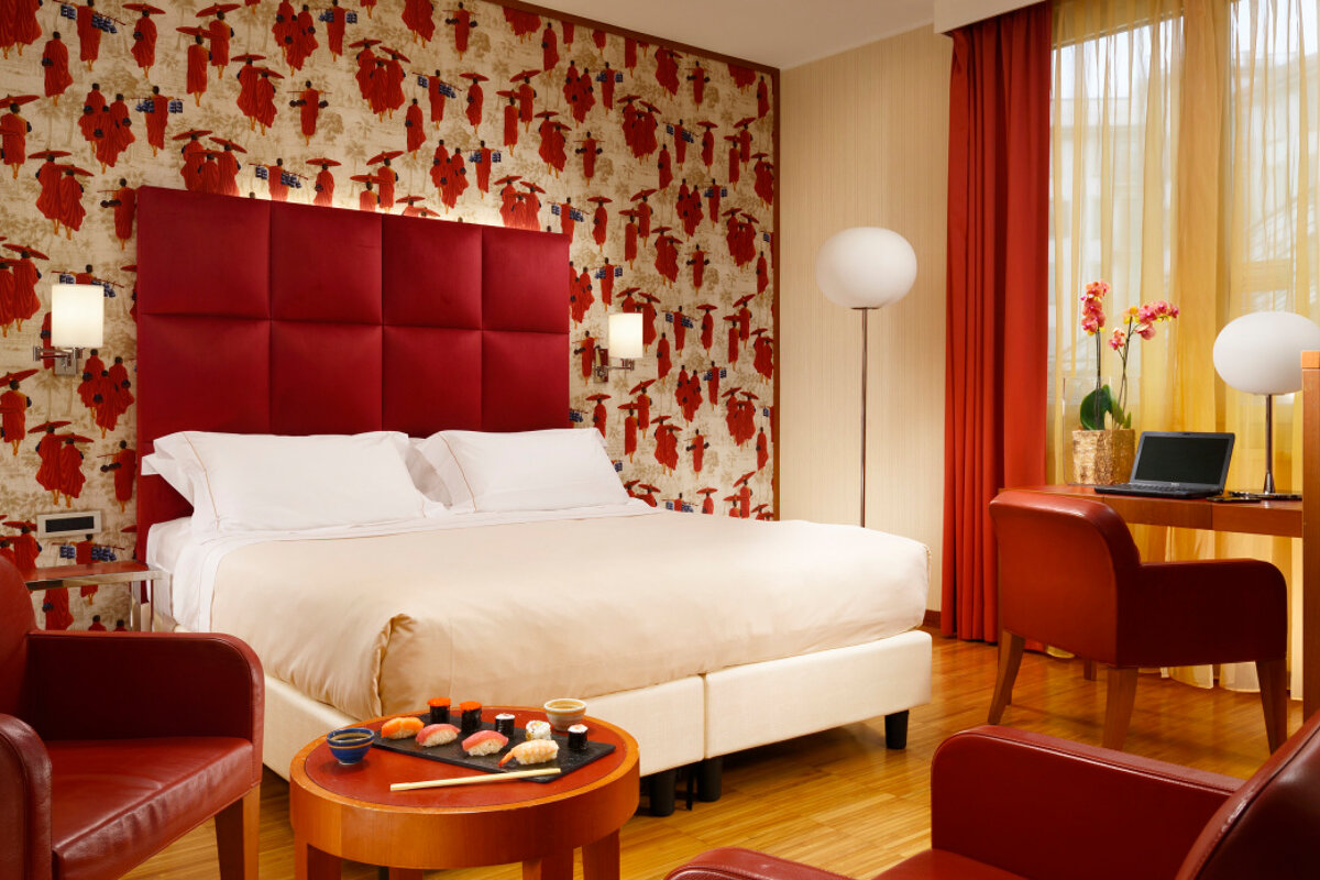 Enterprise Hotel, Milan double bedroom