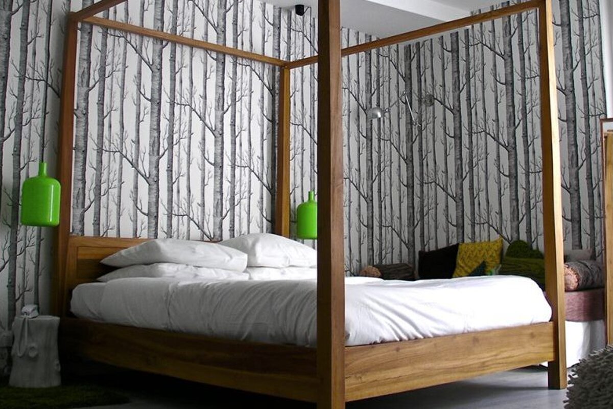 Hotel Mademoiselle, Juan les Pins double bedroom