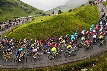Tour de France in Bourg St Maurice 2018
