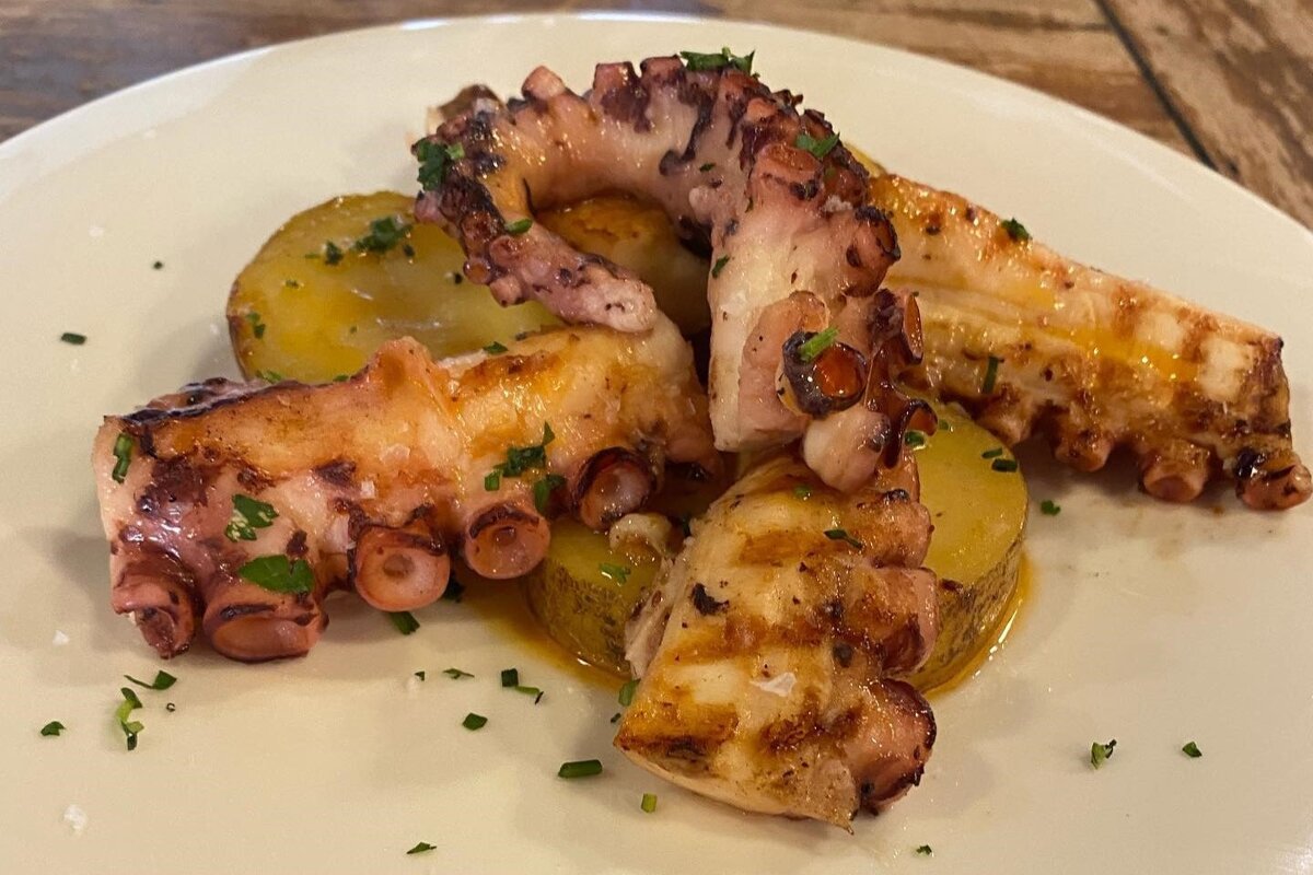 seafood at Brondo restaurant