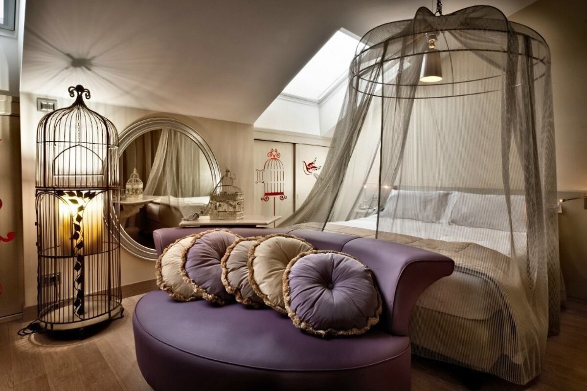 a picture of a hotel suite at Chateau Monfort Hotel, Milan - Centre