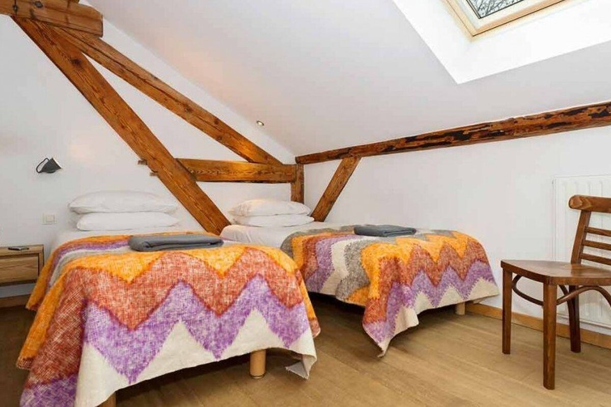 Hideout Hostel, Morzine bedroom