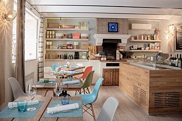 La Forge Restaurant, Ramatuelle interior