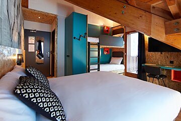 Moontain Hostel, Oz en Oisans family room