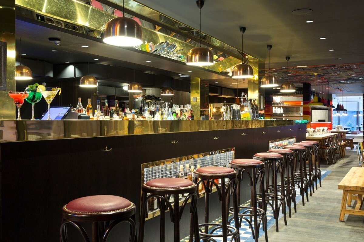Rocky Pop Hotel, Les Houches bar