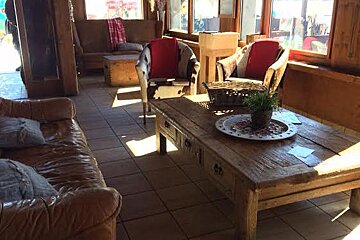 seating inside the cafe