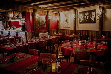 La Cortona Restaurant, Courchevel Village interior
