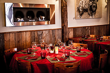 La Cortona Restaurant, Courchevel Village interior