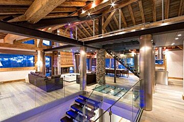 a luxury chalet in meribel
