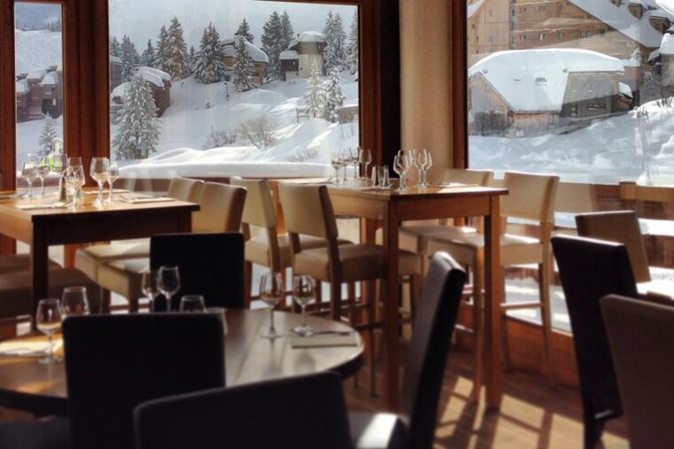 Le Bistro Restaurant, Avoriaz interior