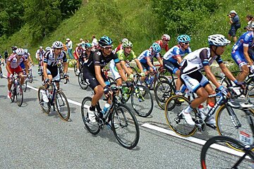 Road biking in Dordogne