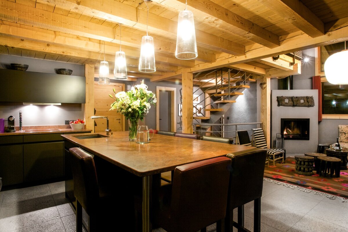 Terre Chalet, Argentiere kitchen