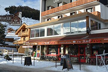 The Red Frog Restaurant, Les 2 Alpes exterior