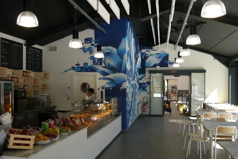 Bar des Glaciers, Montenvers interior