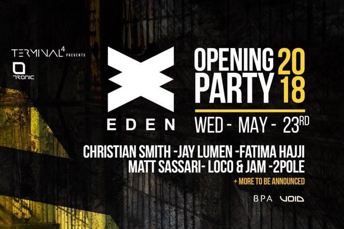 Eden Ibiza Opening Party, San Antonio
