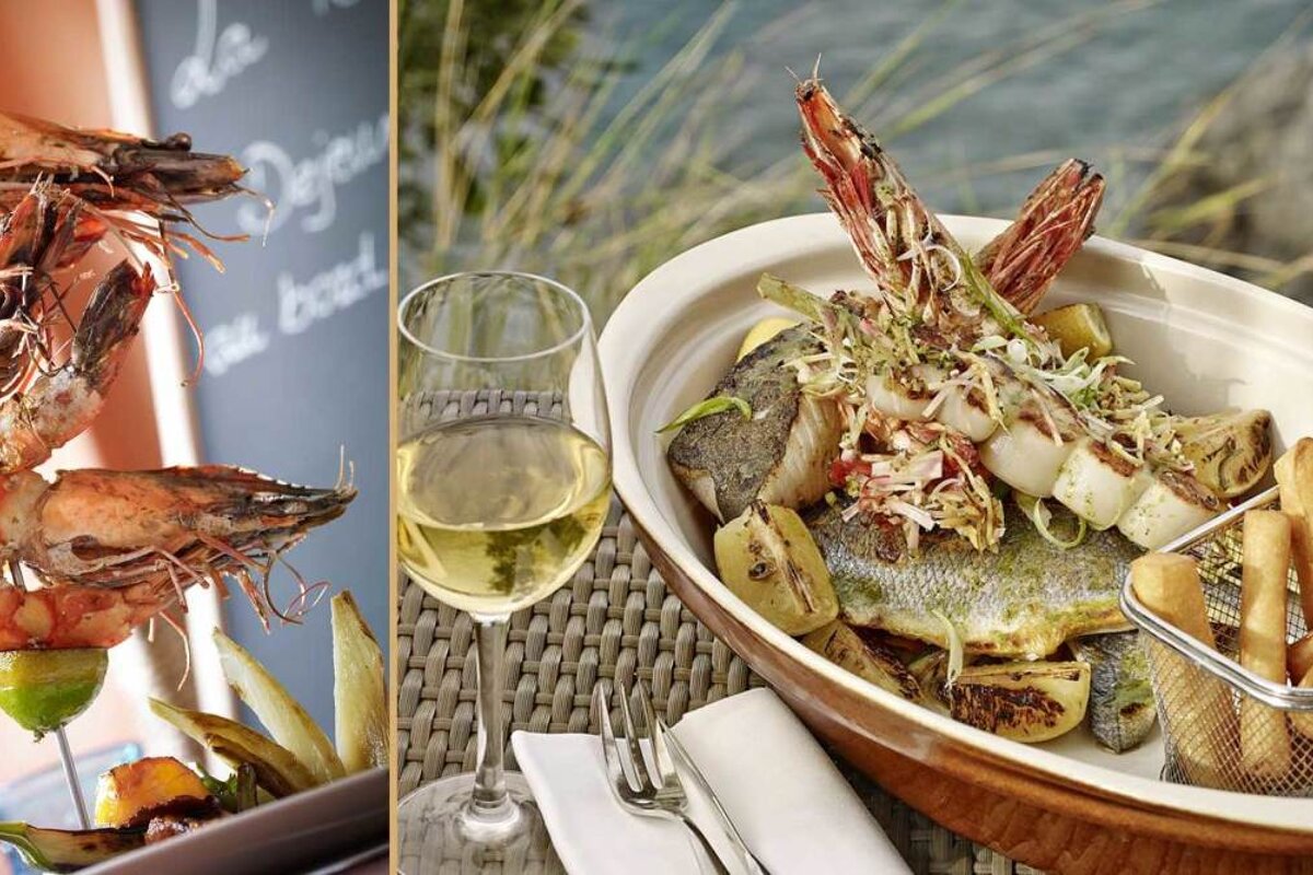 La Tonnelle Restaurant, Ile Saint-Honorat style of cuisine