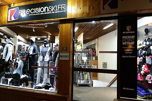 Precision Ski - Ski & Snowboard Hire, Courchevel Moriond 1650 exterior