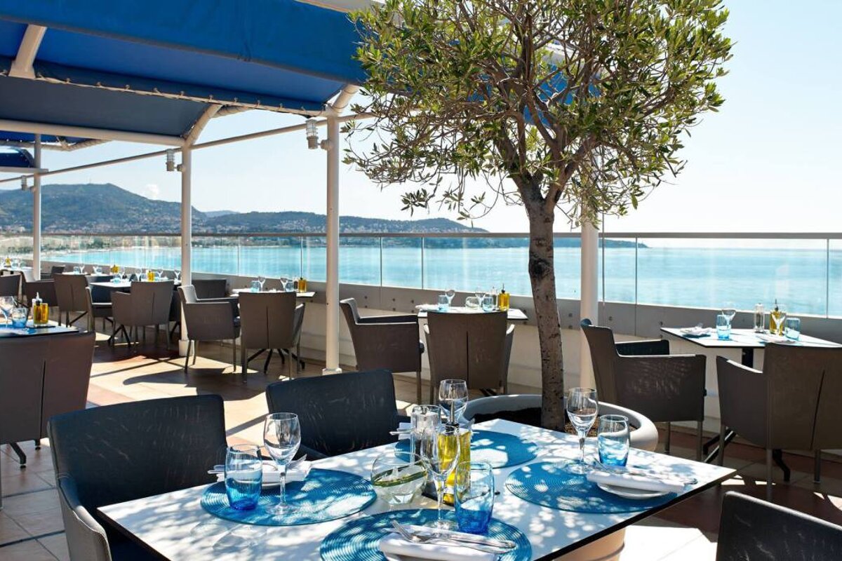 Radisson Blu Hotel, Nice restaurant terrasse