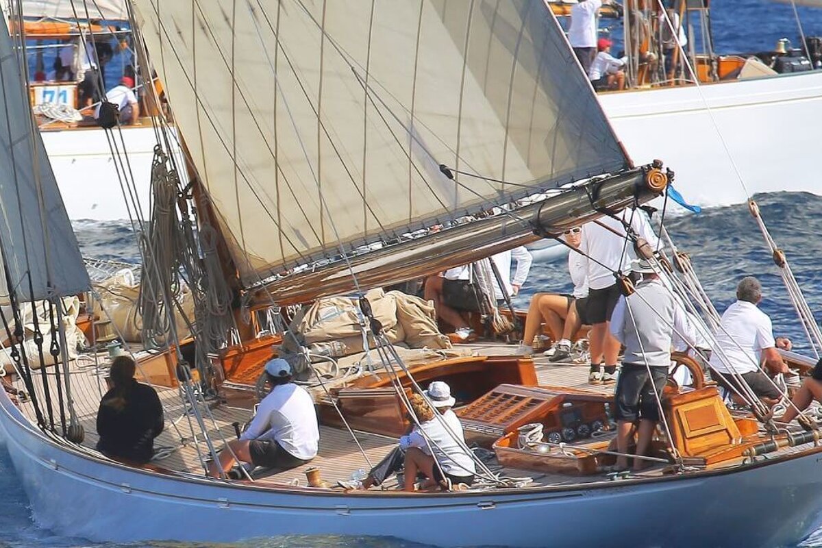 Watch the Regates Royales Races Aboard A Sailing Catamran, Cannes