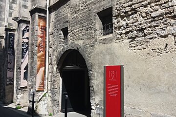 a stone building housing a museum