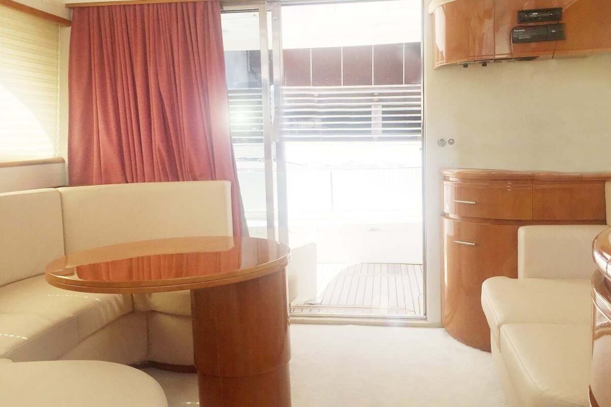 Astondoa 43' Fly 13.7m Motor Yacht, Mallorca Island dining