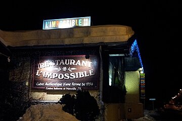 L'Impossible Restaurant Review exterior