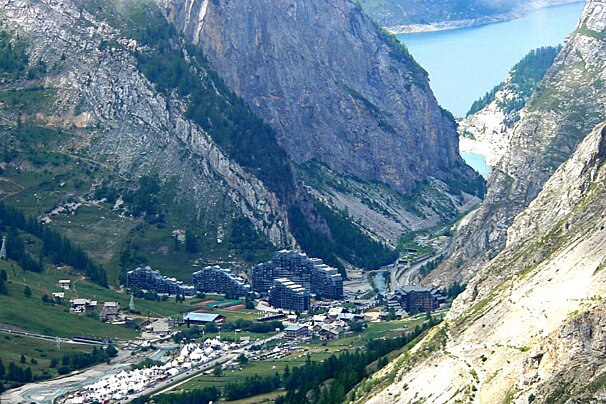 Image of the Daille valley in Val d'Isere