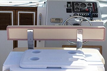 Faeton Moraga 780 7.8m Motor Yacht, Ibiza cockpit