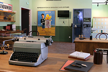 a museum set up to look like the 60s