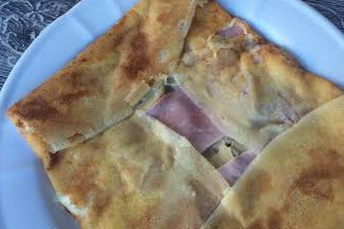 ham and cheese crepes