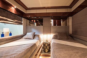Mochi 85' 25.75m Motor Yacht, Palma Centre & Marina cabin
