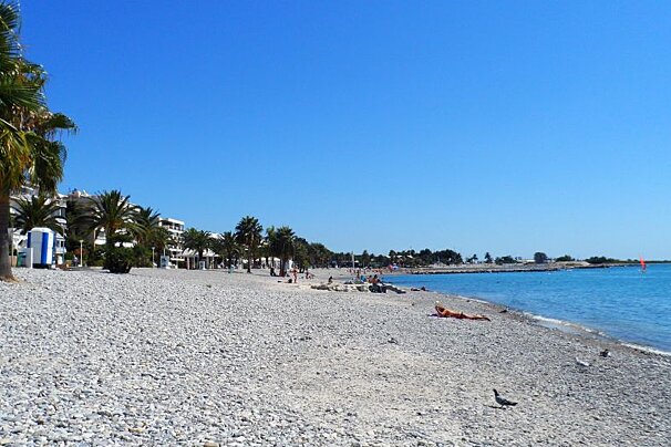 Plages des Flots Bleus Beach, Saint Laurent du Var