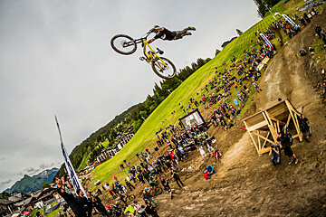 Crankworx Les Gets gets off to a flying start