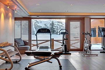 Hotel Allodis Spa, Meribel Rond Point / Altiport gym room